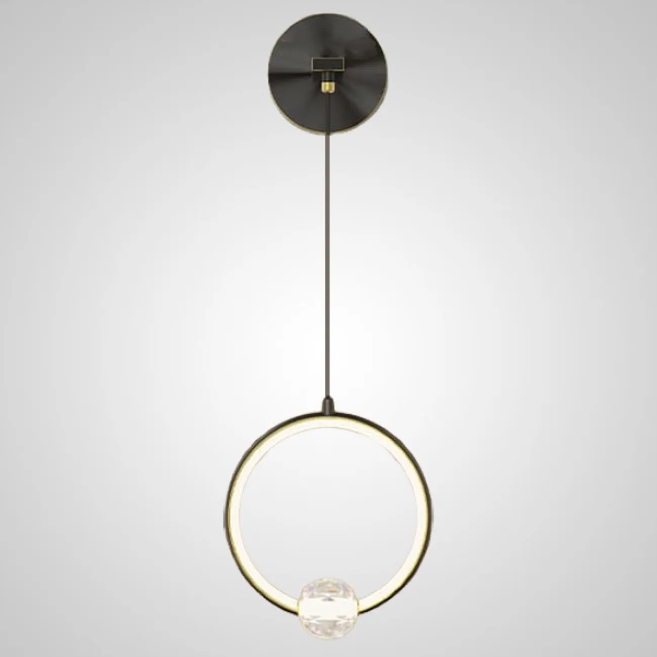 Настенный светильник LUANA WALL Brass от ImperiumLoft