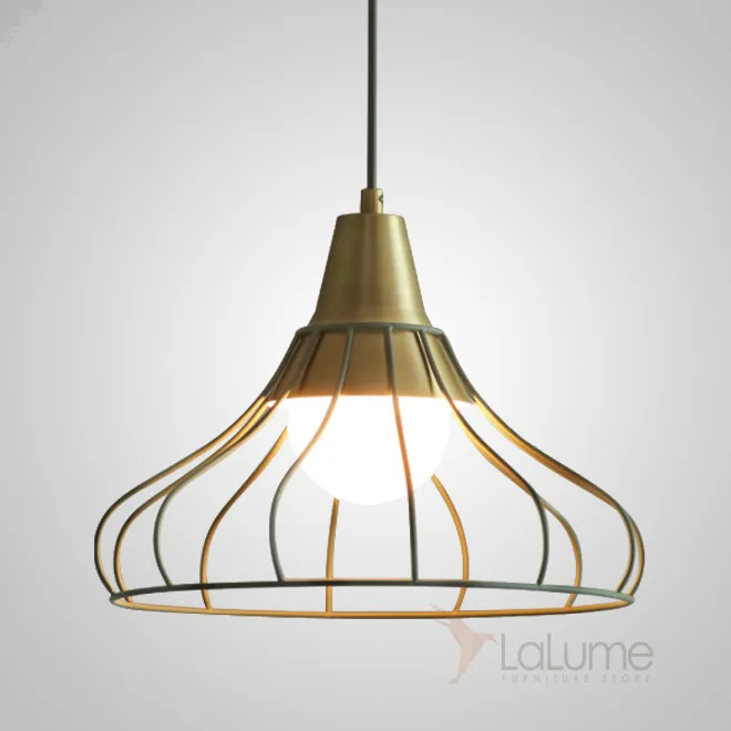 Подвесной светильник GRID4 D32.5 Green от ImperiumLoft