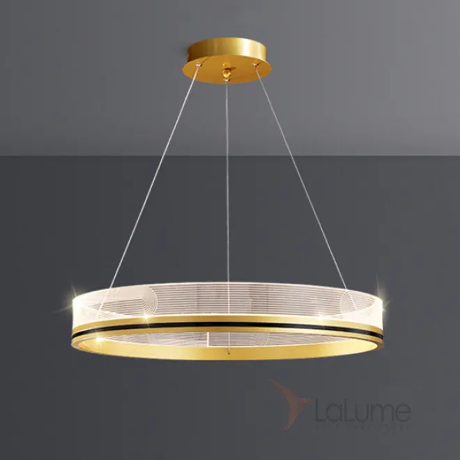 Подвесная люстра DILEMMA D60 Brass от ImperiumLoft