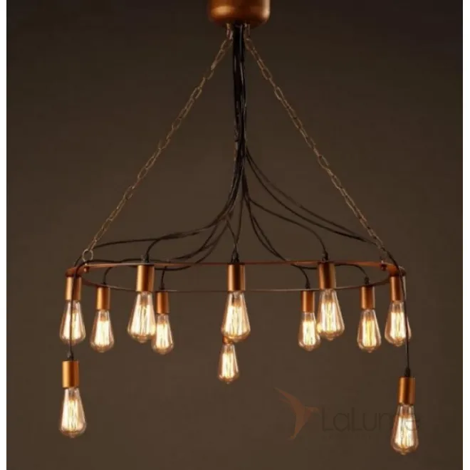 Люстра Blood Wire Chandelier Black 12 от LaLume Люстра Blood Wire Chandelier Black 12 от LaLume