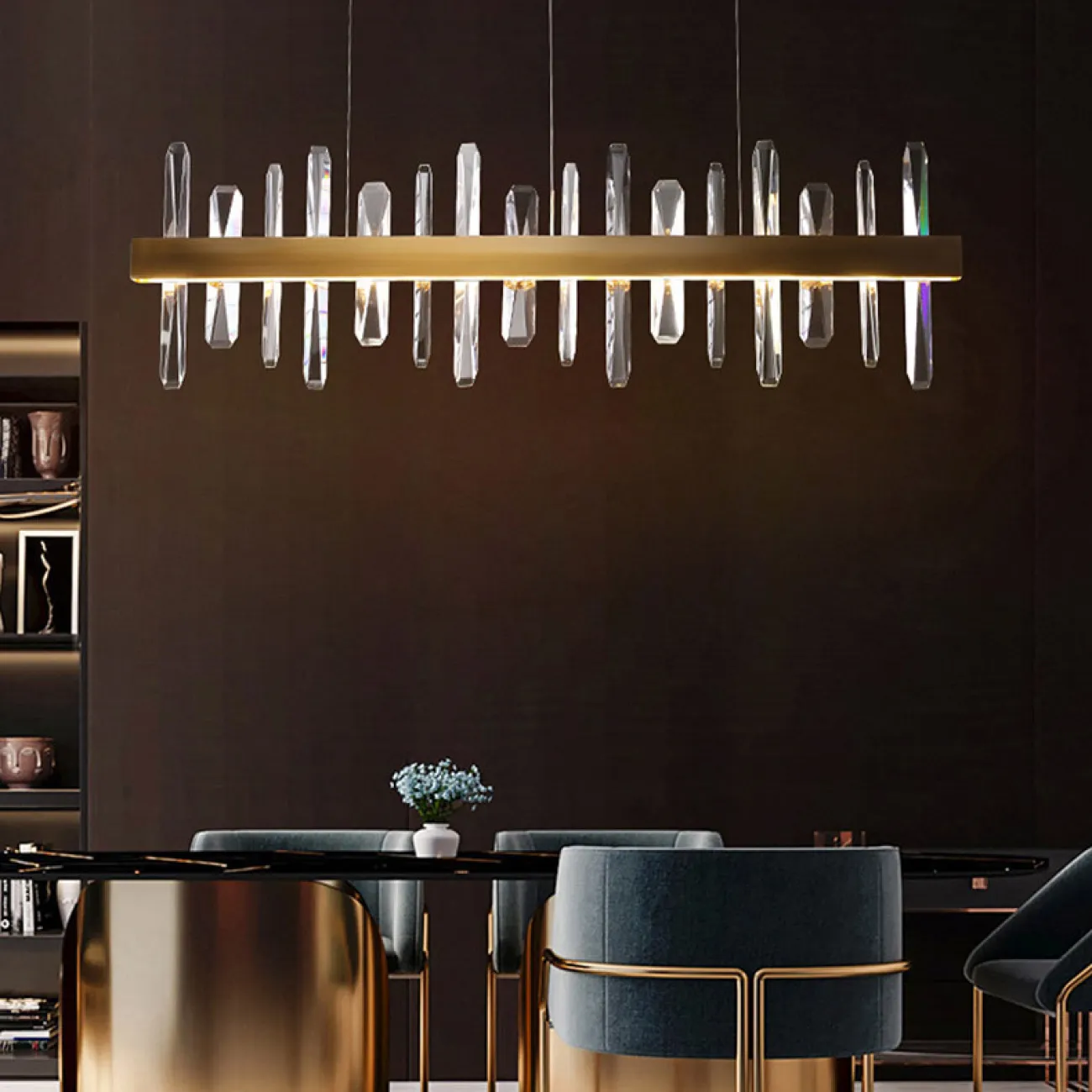 Подвесной светильник CAROLA LONG L100 от ImperiumLoft