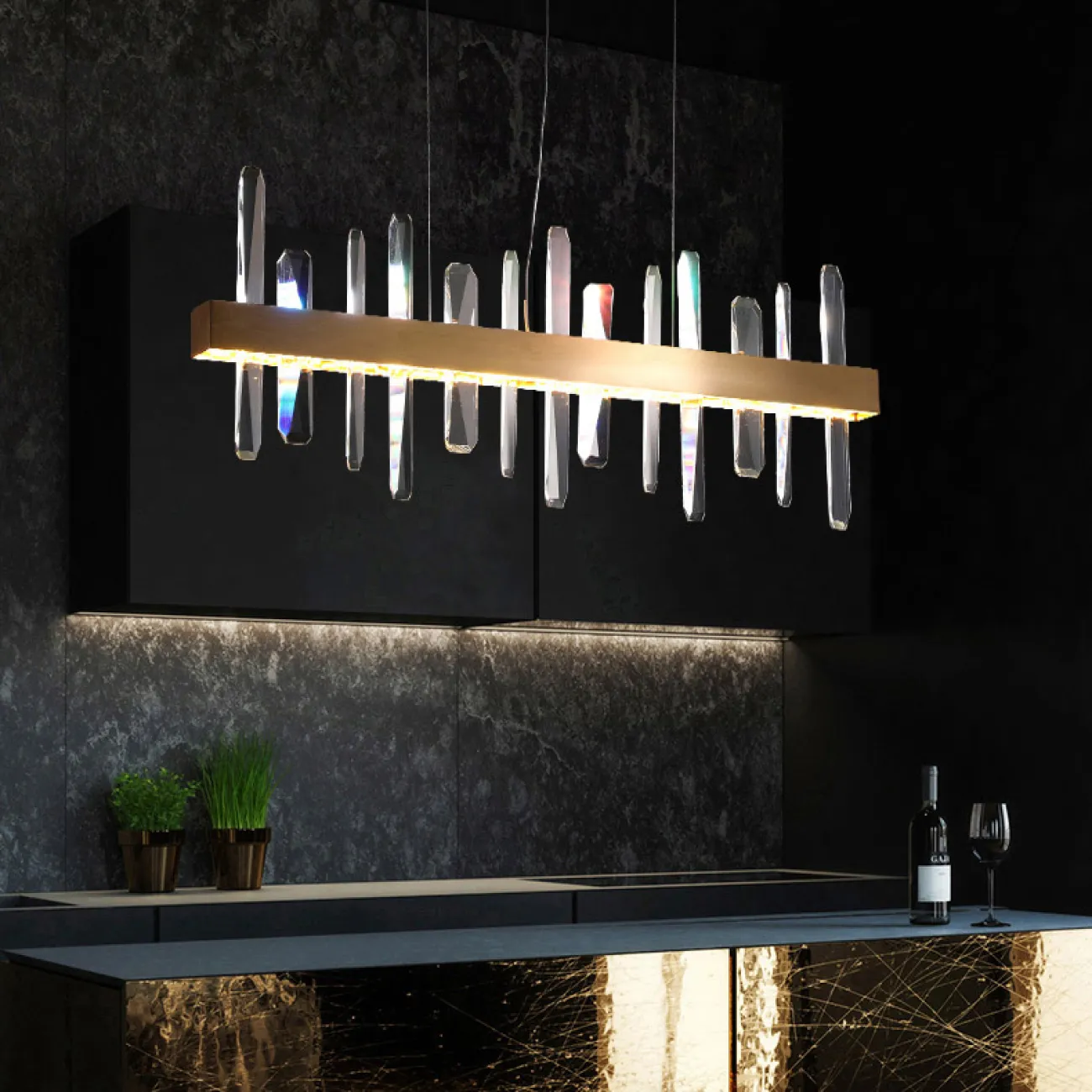 Подвесной светильник CAROLA LONG L100 от ImperiumLoft