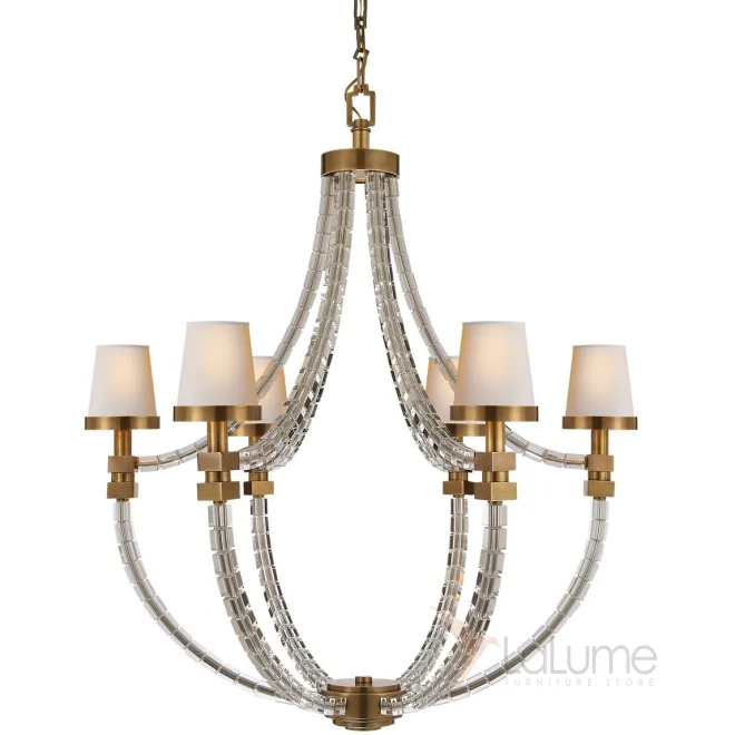 Люстра Crystal Cube Basket Chandelier