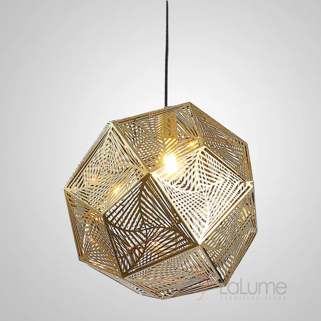 Подвесной светильник PICTOU D30 gold от ImperiumLoft