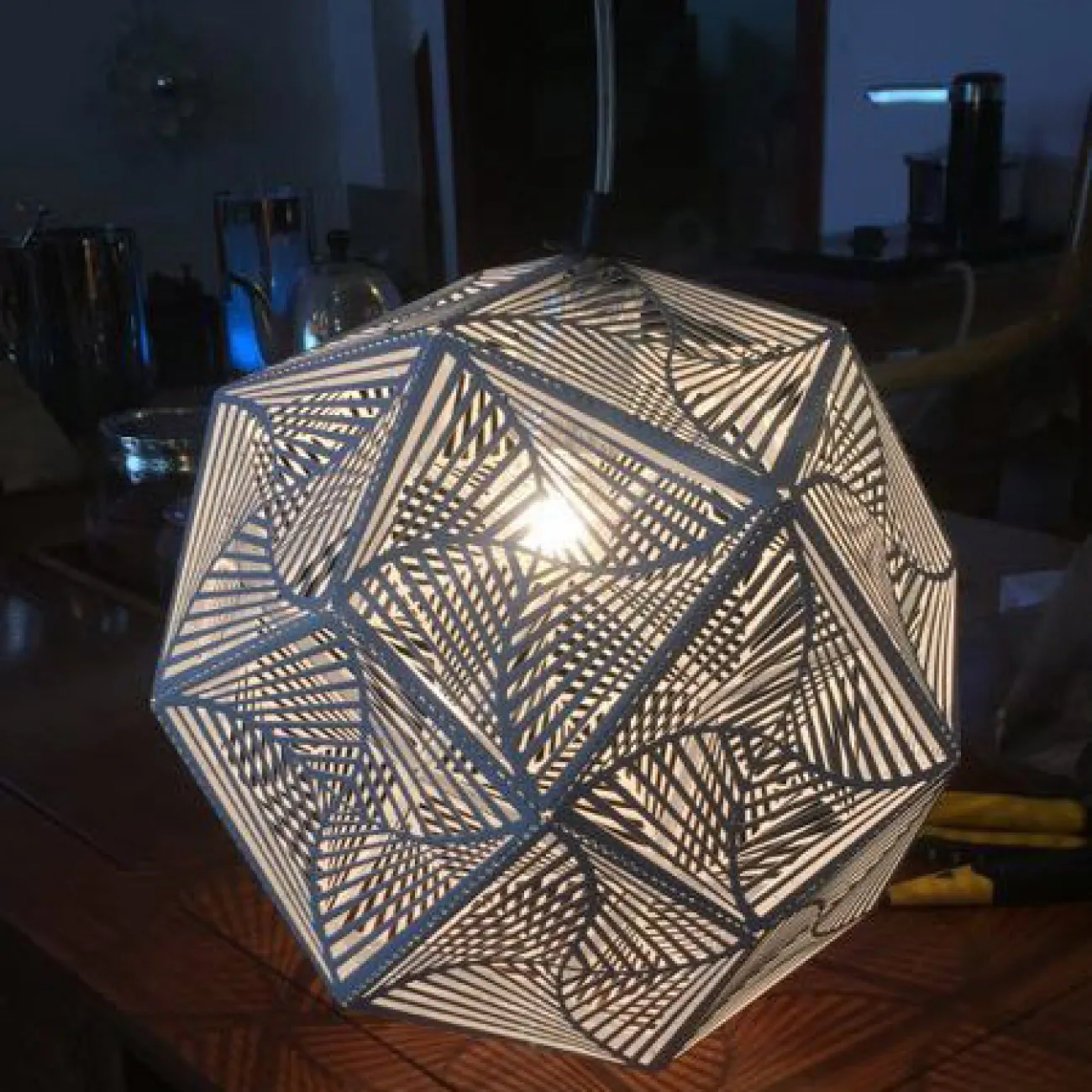 Подвесной светильник PICTOU D30 gold от ImperiumLoft