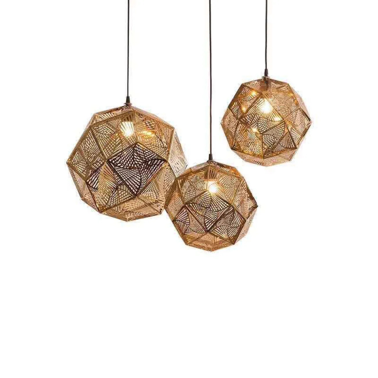 Подвесной светильник PICTOU D30 gold от ImperiumLoft