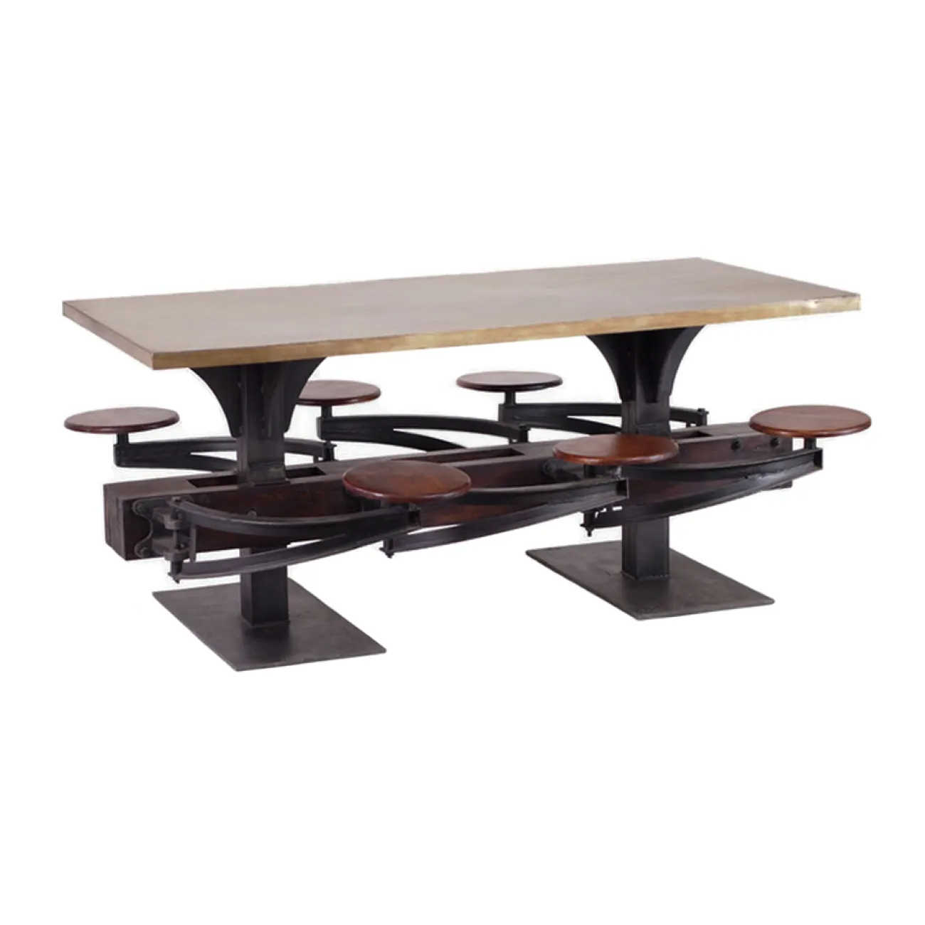 Обеденный стол Perrin Communal Table Loft от LaLume