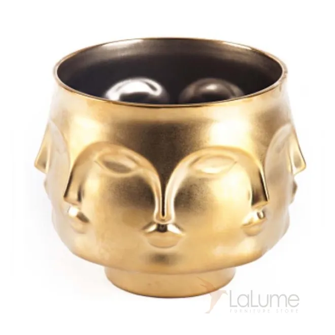 Ваза JONATHAN ADLER DORA MAAR BOWL GOLD от LaLume Ваза JONATHAN ADLER DORA MAAR BOWL GOLD от LaLume