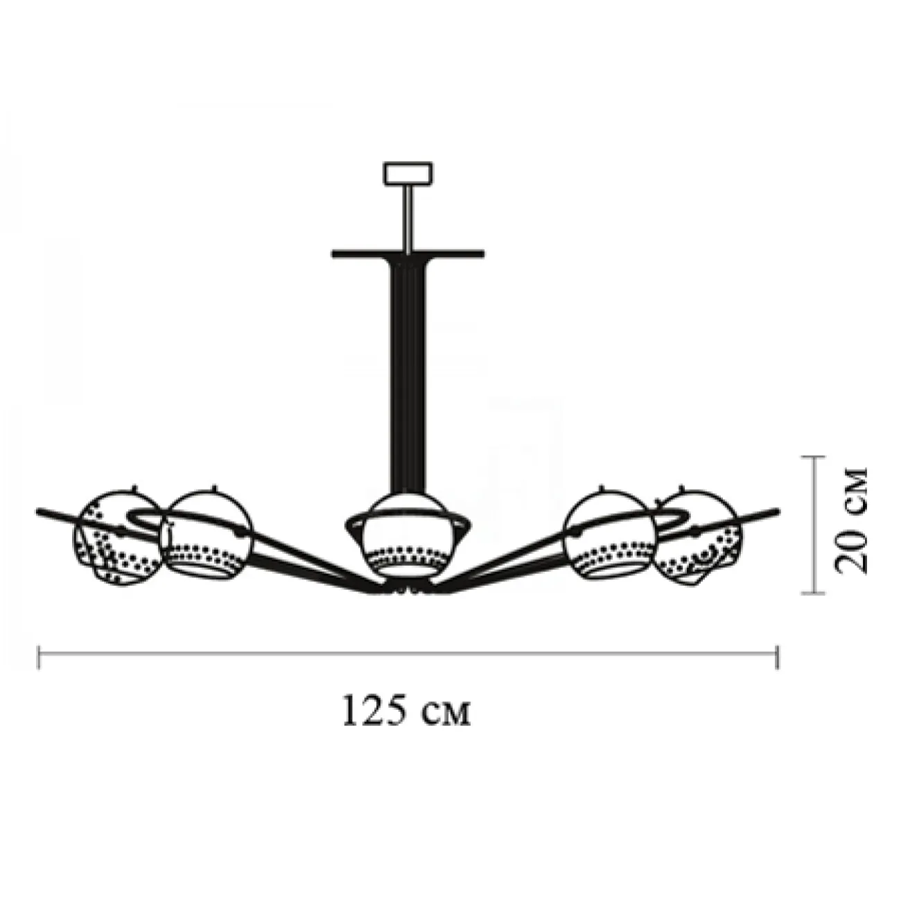 Люстра Neil Pendant Lamp by Delightfull от LaLume