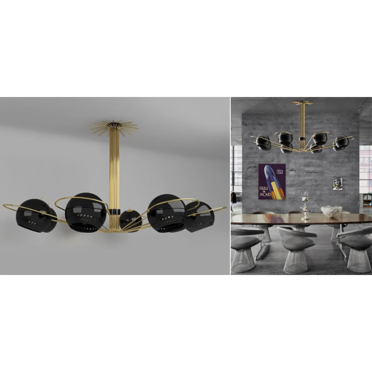 Люстра Neil Pendant Lamp by Delightfull от LaLume