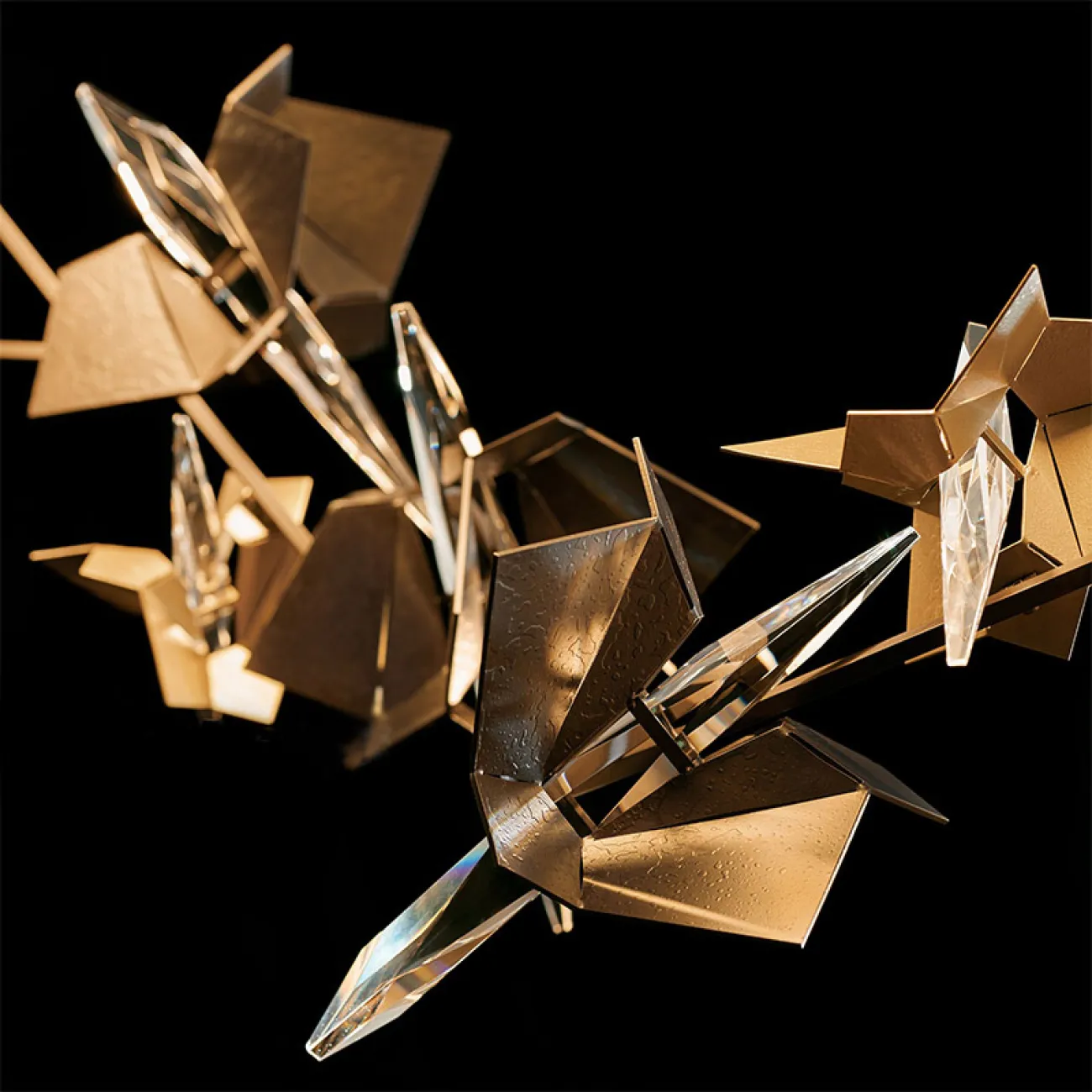 Подвесной светильник BERGAMO L180 Black от ImperiumLoft