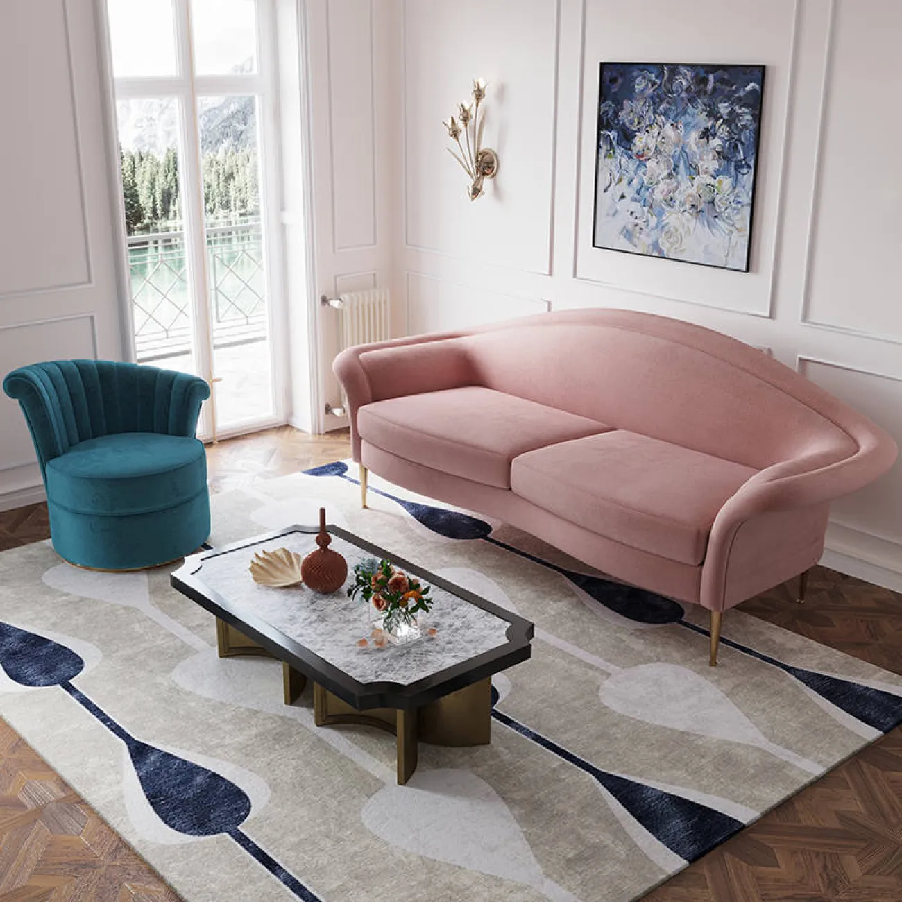 Дизайнерское кресло LaLume-KK00255