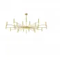 Люстра POP P40 Chandelier 24 lamps D130 Mod.B Gold от ImperiumLoft