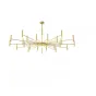 Люстра POP P40 Chandelier 24 lamps D130 Mod.B Gold от ImperiumLoft