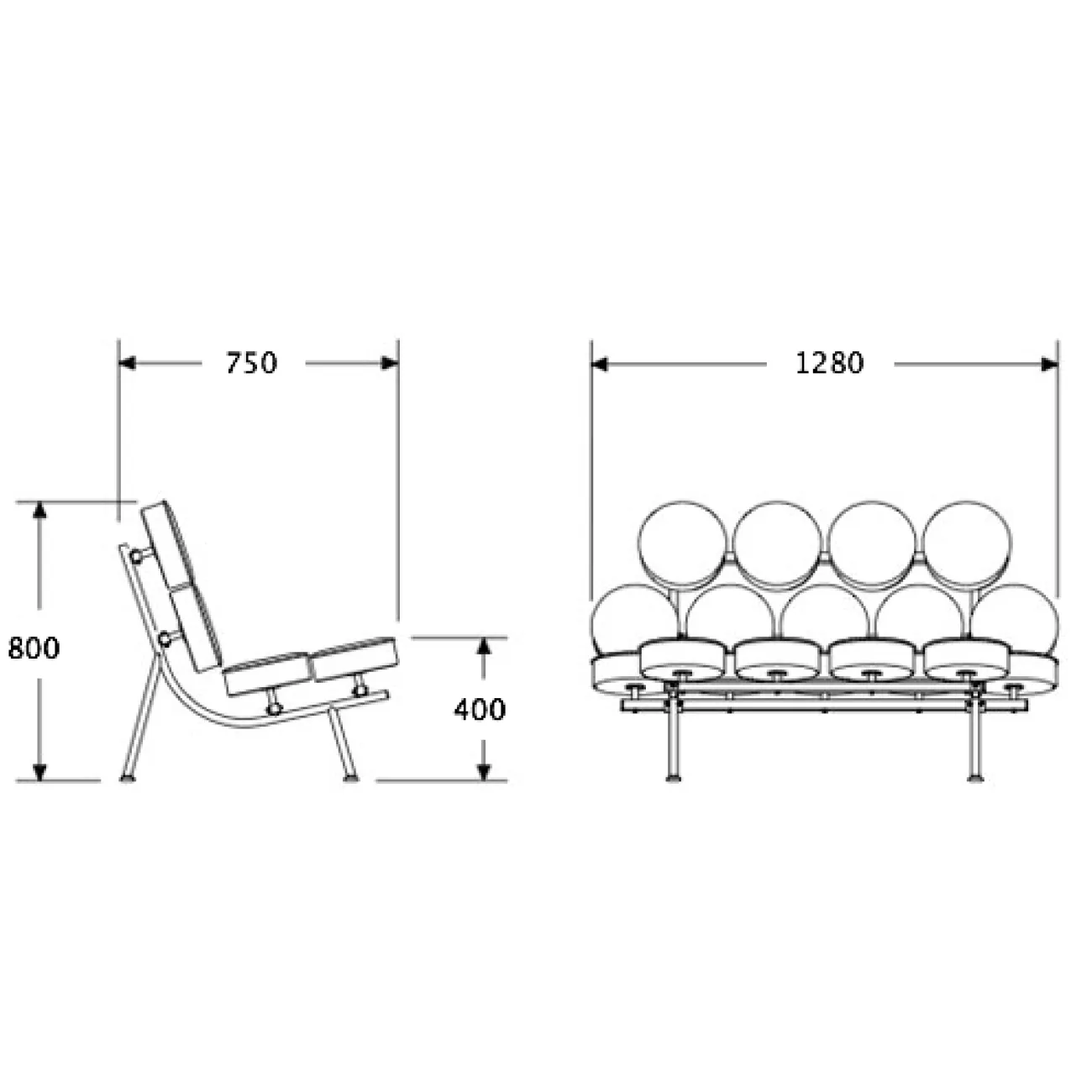 Диван Nelson Marshmallow Sofa от LaLume Диван Nelson Marshmallow Sofa от LaLume