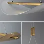 Подвесной реечный светильник ROOK ШАМПАНЬ от ImperiumLoft