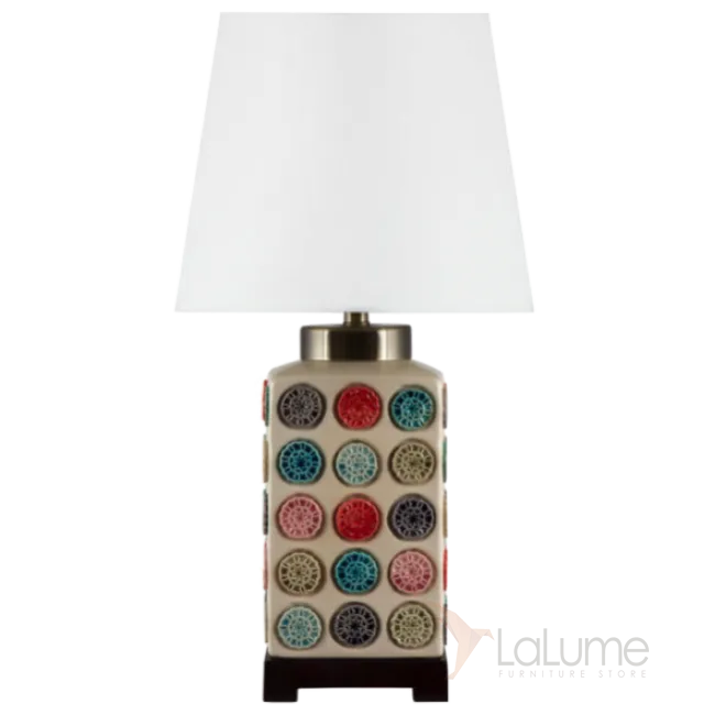 Настольная лампа Caramel Colored Square от LaLume