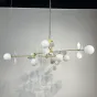 Потолочная люстра MATISSE B D120 Gold White от ImperiumLoft