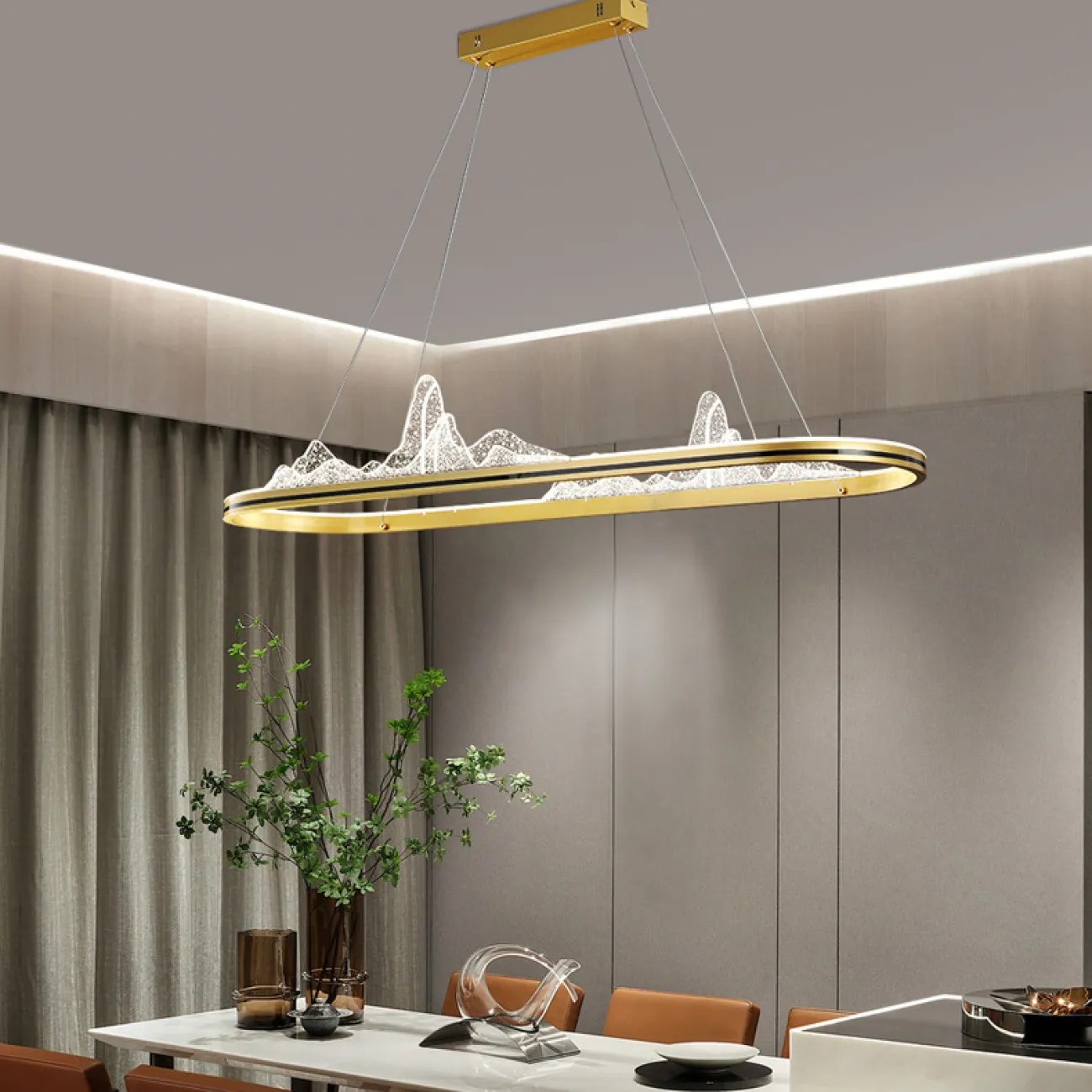 Подвесной светильник SEVER B L80 3000К от ImperiumLoft