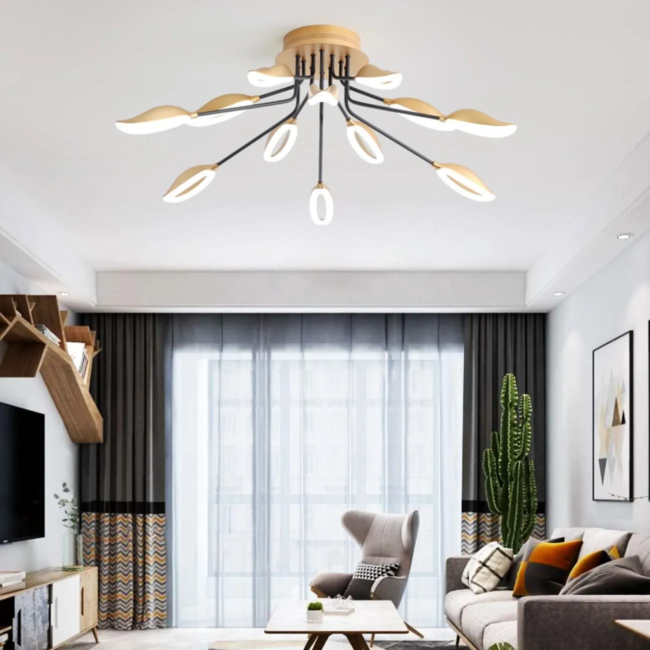 Подвесная люстра MIRTH A D100 Gold от ImperiumLoft Подвесная люстра MIRTH A D100 Gold от ImperiumLoft