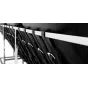 Диван Black Calfskin Sofa designed by Stephen Kenn and Simon Miller от LaLume