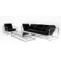 Диван Black Calfskin Sofa designed by Stephen Kenn and Simon Miller от LaLume