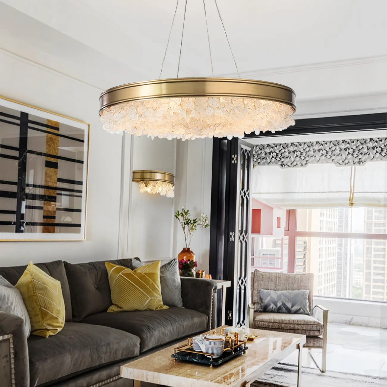 Подвесная люстра VERONA B L6 от ImperiumLoft