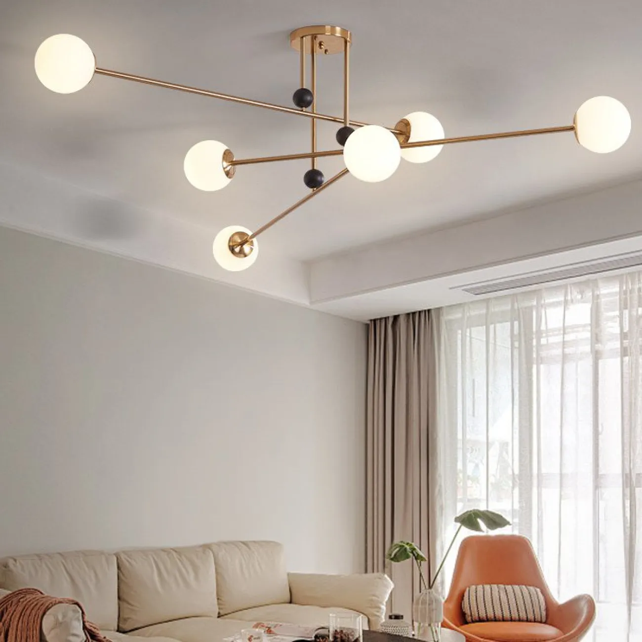 Подвесная люстра JESI Black от ImperiumLoft