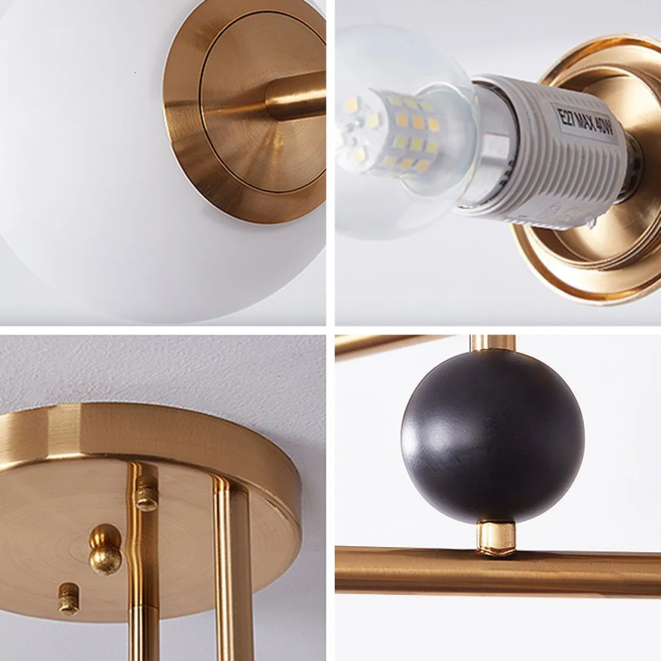 Подвесная люстра JESI Black от ImperiumLoft