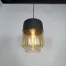 Подвесной светильник NORD A D18 Black/Amber
