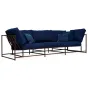 Диван Kenn X Miller sofa Indigo and copper denim designed by Stephen Kenn and Simon Miller от LaLume