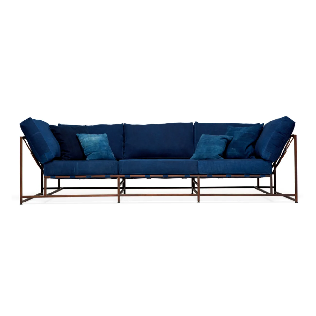 Диван Kenn X Miller sofa Indigo and copper denim designed by Stephen Kenn and Simon Miller от LaLume
