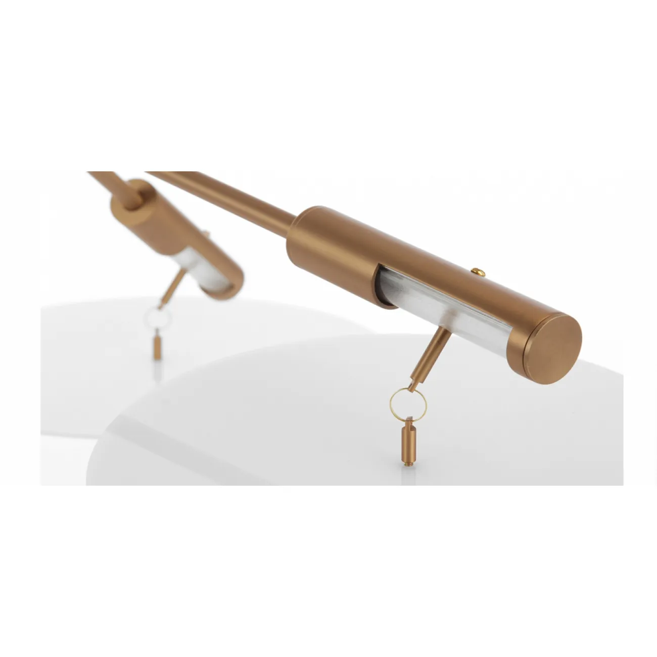 Люстра White Disc 11 ламп от ImperiumLoft