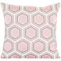 Подушка Hexagon Pink Geometry от LaLume
