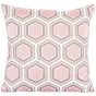 Подушка Hexagon Pink Geometry от LaLume