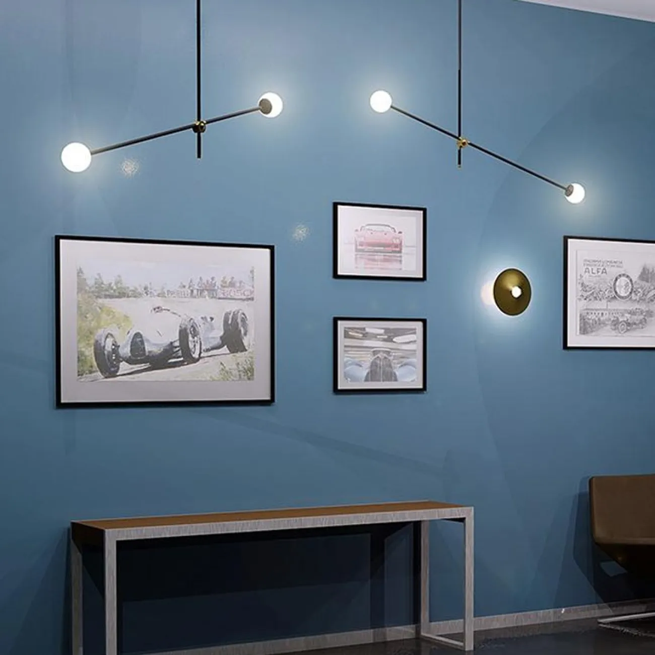 Подвесная люстра VECTOR от ImperiumLoft