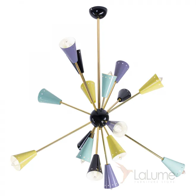 Люстра Sputnik Chandelier Multi Color от ImperiumLoft