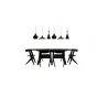 Люстра Beat Light Fat designed by Tom Dixon in 2007 от LaLume
