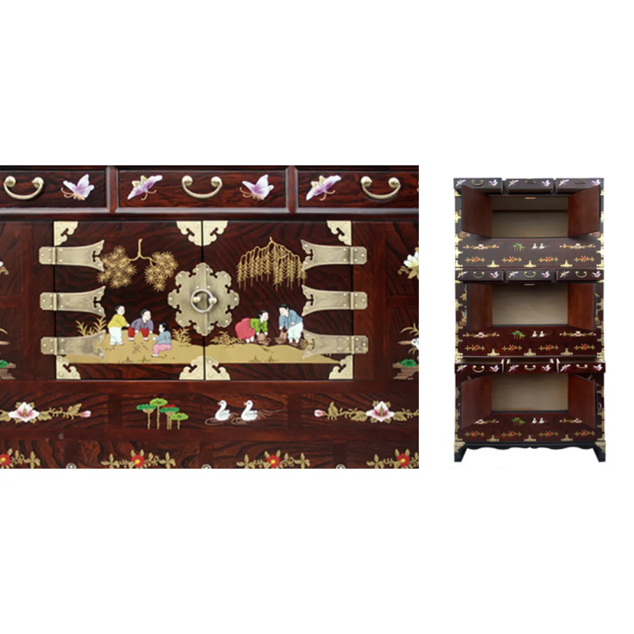 Китайский кабинетный шкаф Chinese cabinet promenade от LaLume