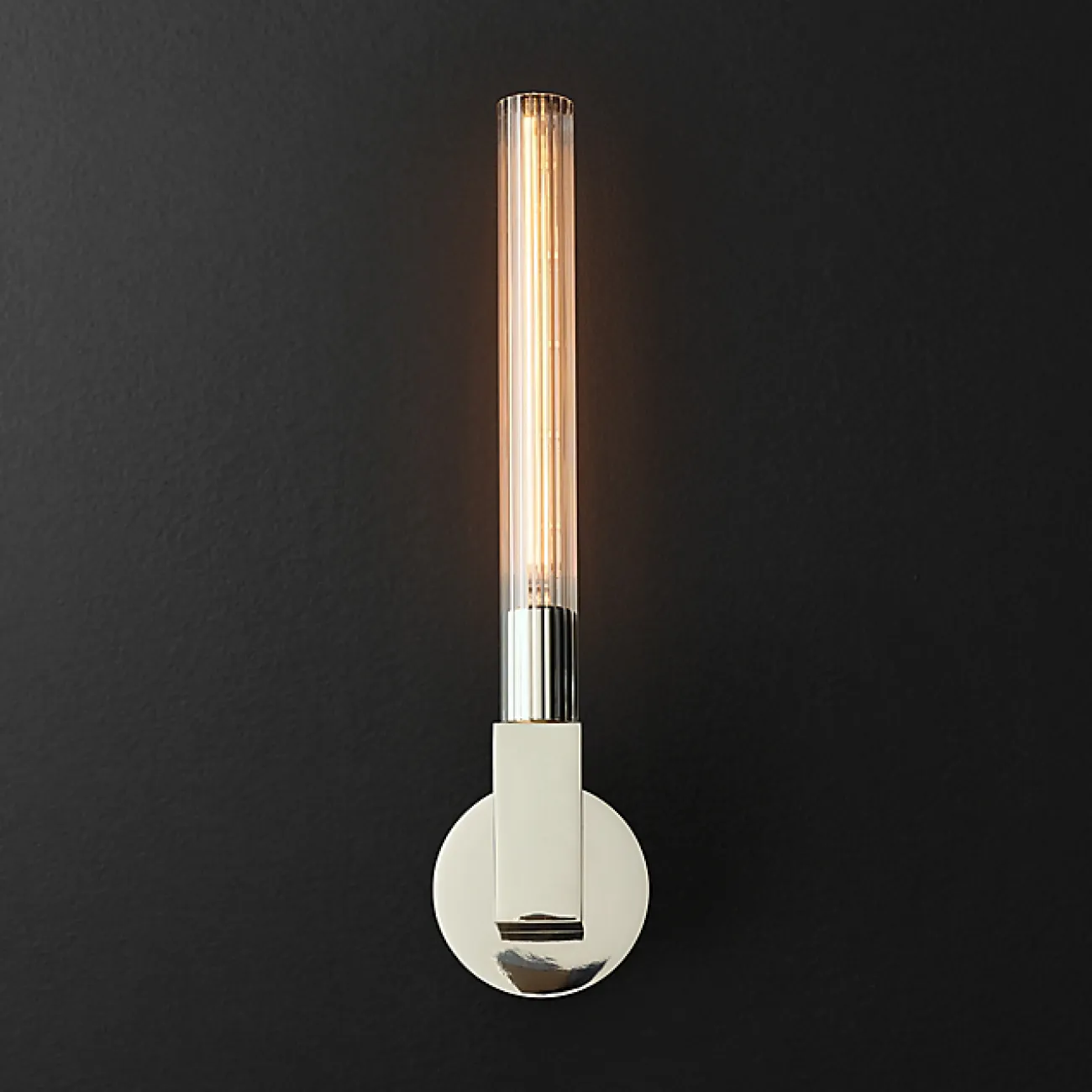 Бра RH CANNELLE wall lamp SINGLE Sconces Chrome от ImperiumLoft