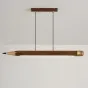 Подвесной светильник SWAN L90 Light wood от ImperiumLoft