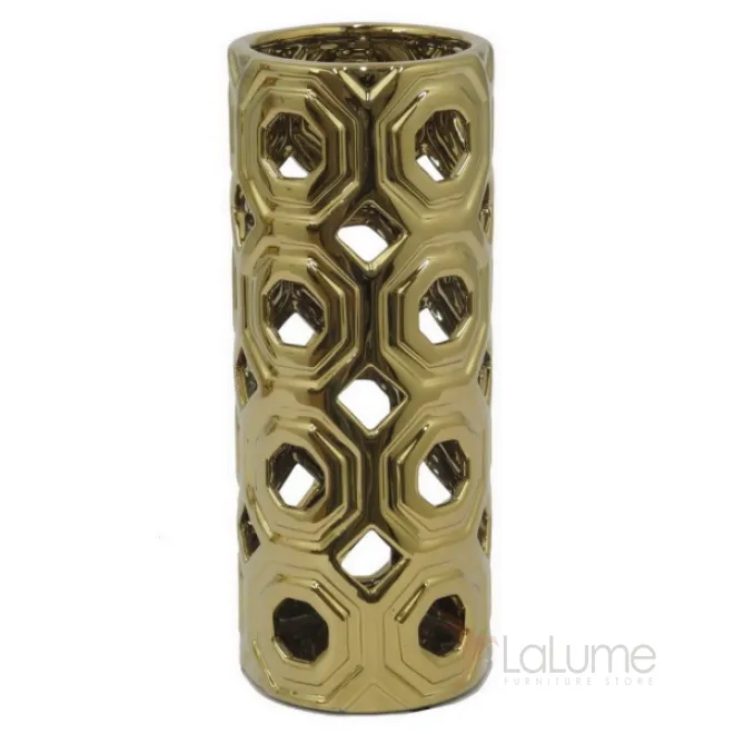Ваза Sheikh Gold Cylinder от LaLume