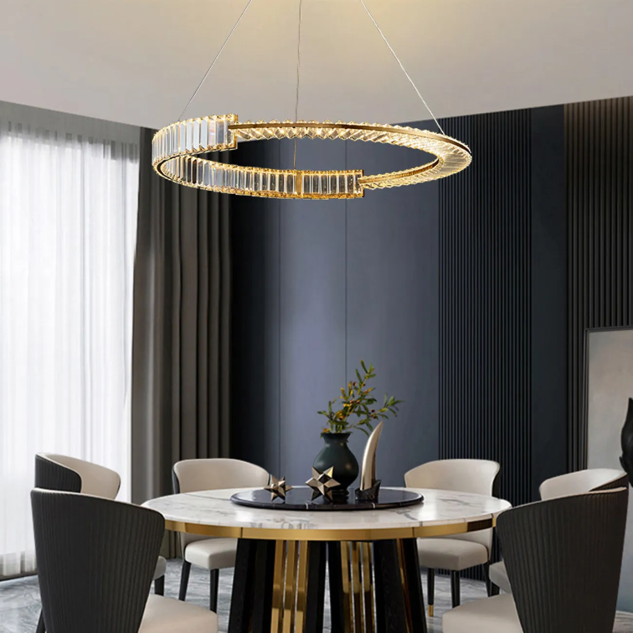 Подвесная люстра BERTOLDA C D60 от ImperiumLoft Подвесная люстра BERTOLDA C D60 от ImperiumLoft