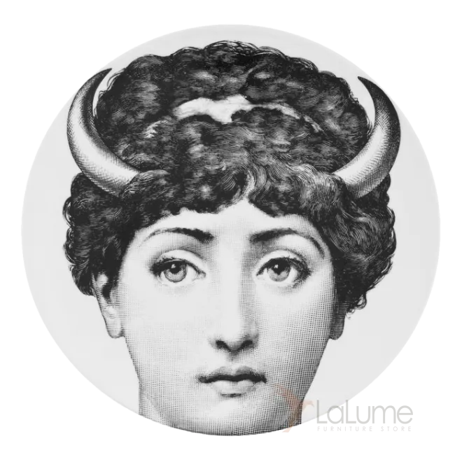 Декоративная тарелка Fornasetti 30.CR.BW.R01-253 от LaLume