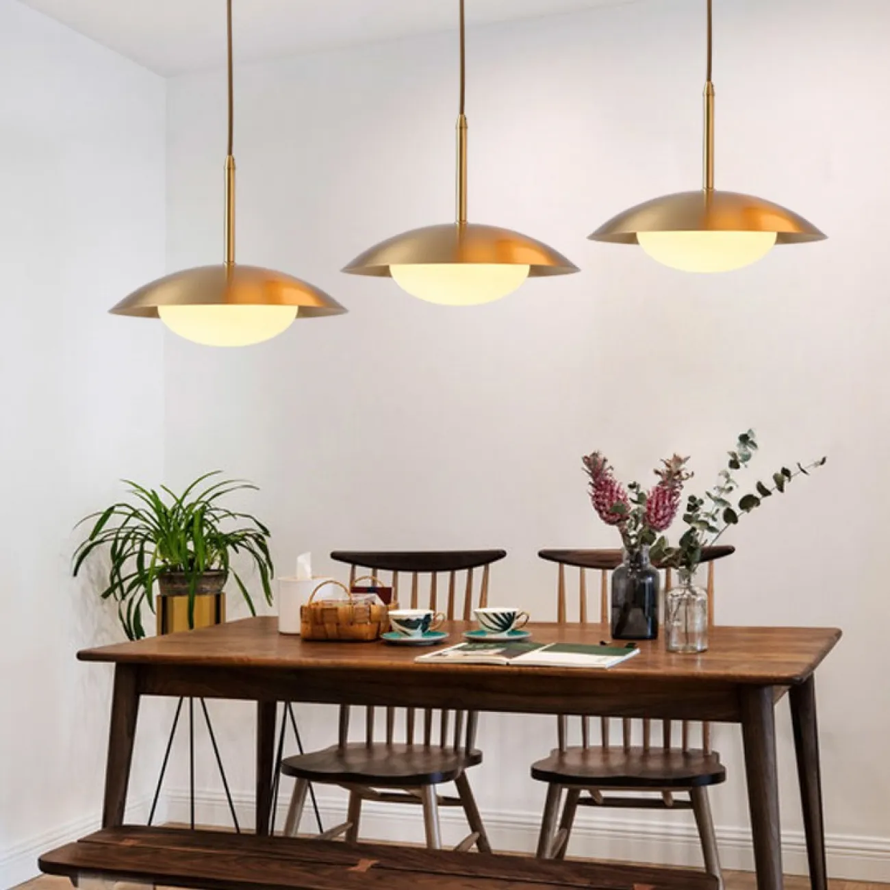 Подвесной светильник VITABY L3 Диск от ImperiumLoft