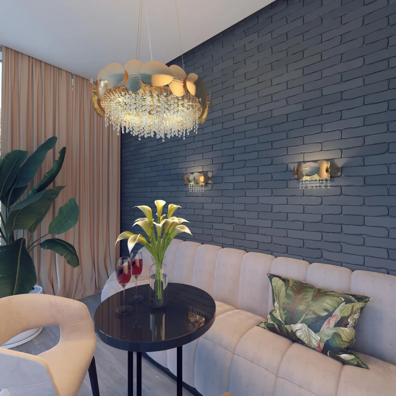 Люстра подвесная TARU от ImperiumLoft