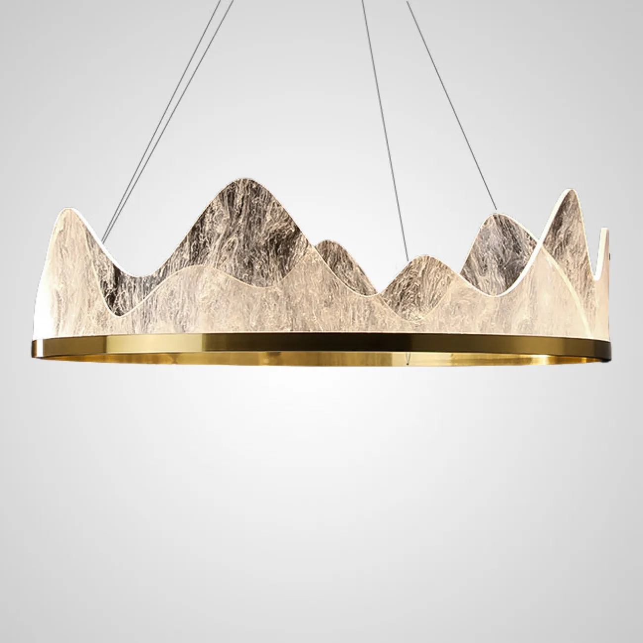 Подвесная люстра REGINA D50 Black от ImperiumLoft