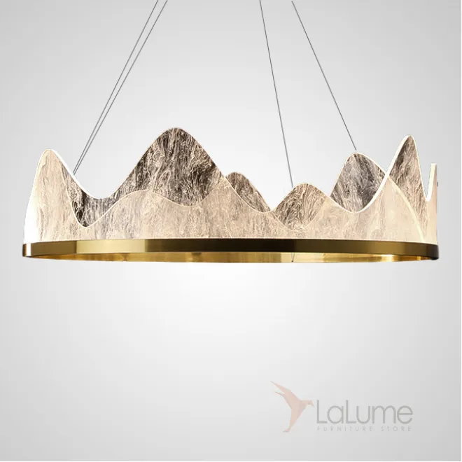 Подвесная люстра REGINA D80 Brass от ImperiumLoft