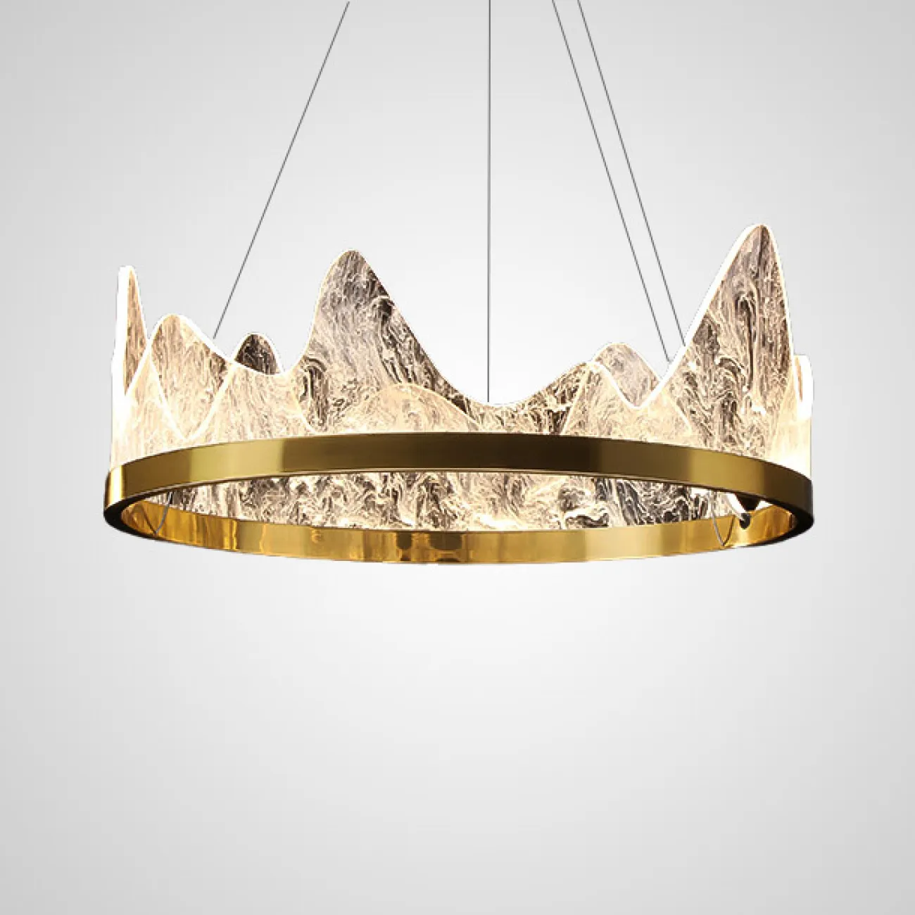 Подвесная люстра REGINA D50 Black от ImperiumLoft