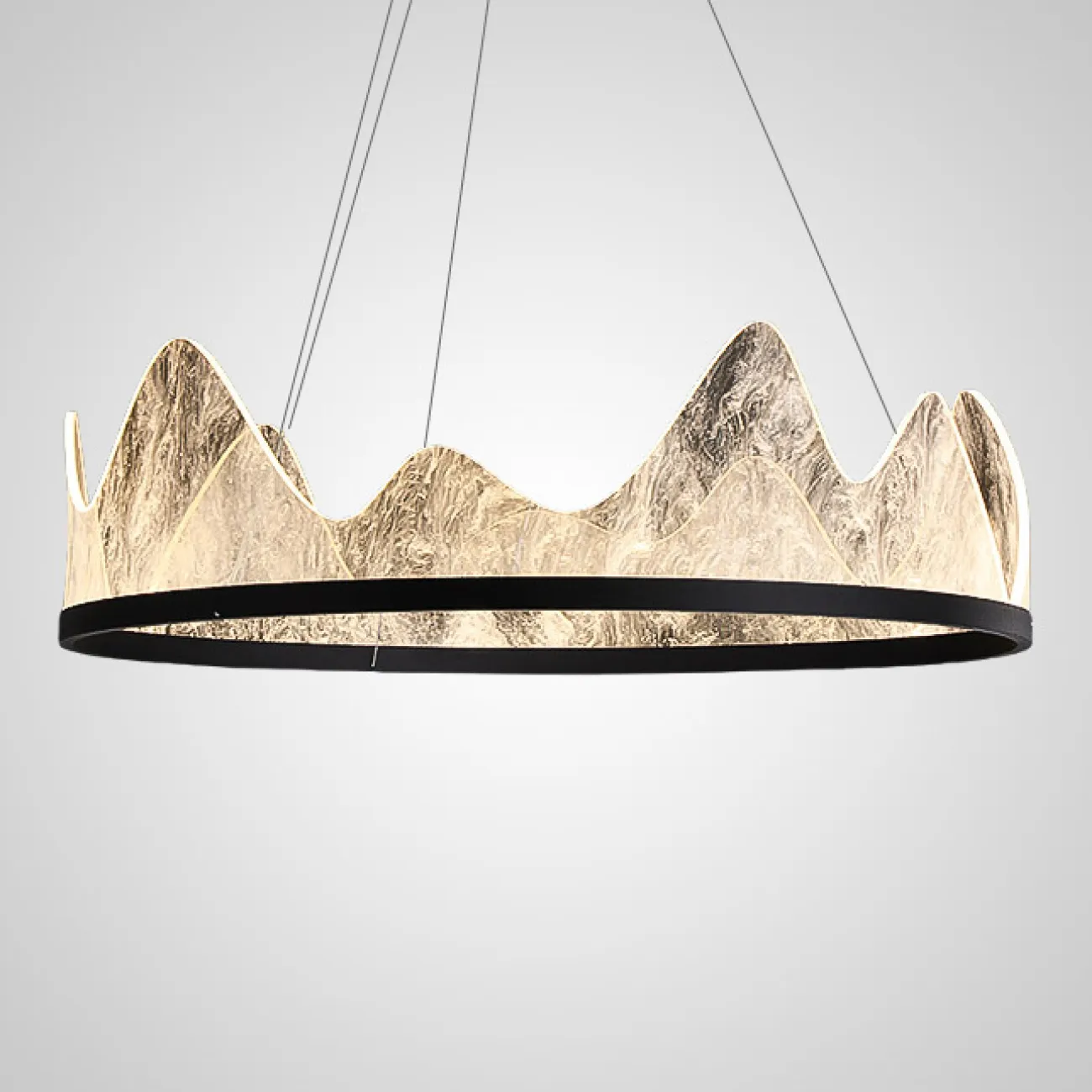 Подвесная люстра REGINA D50 Black от ImperiumLoft